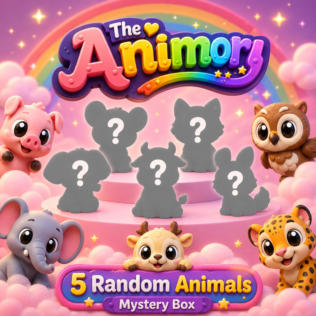 5 Random Animals – Choose Your Category